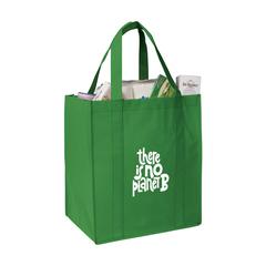 Vue Shop XL GRS RPET sac shopping de couleur vert| Krokrodeal