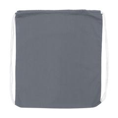 Vue PromoColour (120 g/m²) sac à dos de couleur gris| Krokrodeal
