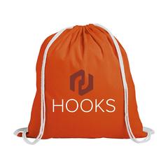 Vue PromoColour (120 g/m²) sac à dos de couleur orange| Krokrodeal