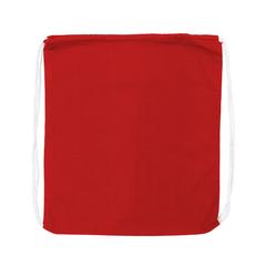 Vue PromoColour (120 g/m²) sac à dos de couleur rouge| Krokrodeal