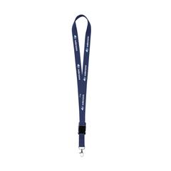 Vue KeyCord 2 cm tour de cou de couleur bleu| Krokrodeal