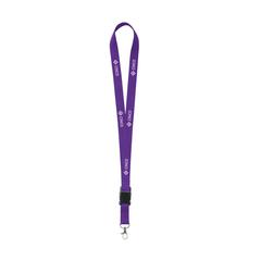 Vue KeyCord 2 cm tour de cou de couleur violet| Krokrodeal