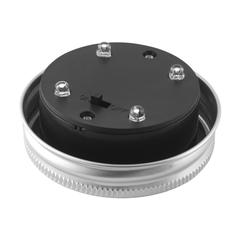 Vue SunJar Solar Garden Light lampe solaire de couleur gris| Krokrodeal