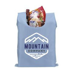 Vue Shop Easy sac shopping de couleur bleu| Krokrodeal