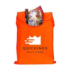 Vue Shop Easy sac shopping de couleur orange| Krokrodeal