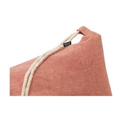 Vue Recycled Cotton PromoBag (180 g/m²) sac à dos de couleur rouge| Krokrodeal