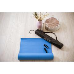 Vue Yoga tapis de yoga de couleur bleu| Krokrodeal