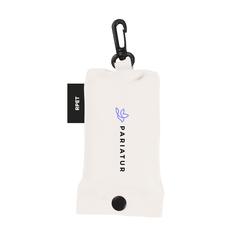 Vue Sac à provision pliable Shop Easy RPET de couleur blanc| Krokrodeal