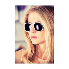 Vue Malibu lunettes de soleil de couleur blanc| Krokrodeal