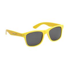 Vue Malibu lunettes de soleil de couleur jaune| Krokrodeal