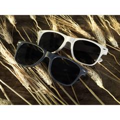 Vue Malibu Eco Wheatstraw lunettes soleil en paille de blé de couleur beige| Krokrodeal
