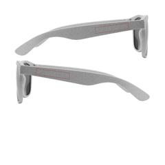 Vue Malibu Eco Wheatstraw lunettes soleil en paille de blé de couleur beige| Krokrodeal
