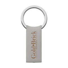 Vue StraightKey porte-clés de couleur gris| Krokrodeal