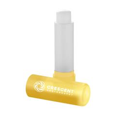 Vue FrostBalm baume à lèvre de couleur jaune| Krokrodeal