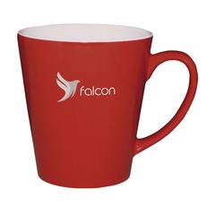 Vue DeltaCup mug de couleur rouge| Krokrodeal