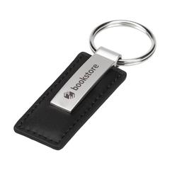 Vue LeatherKey porte-clés de couleur noir| Krokrodeal