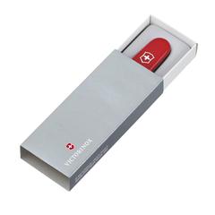 Vue Boîte cadeau coulissante Victorinox de couleur gris| Krokrodeal