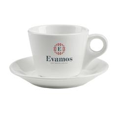 Vue Da Vinci tasse et sous-tasse de couleur blanc| Krokrodeal