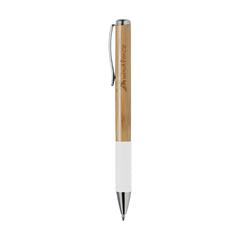 Vue WoW! BambooWrite stylo de couleur blanc| Krokrodeal