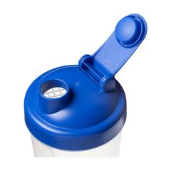 Vue Shaker Proteïn 600 ml mug shaker de couleur bleu| Krokrodeal