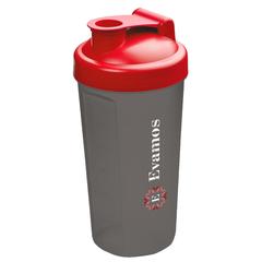Vue Shaker Proteïn 600 ml mug shaker de couleur rouge| Krokrodeal