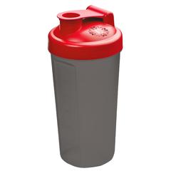 Vue Shaker Proteïn 600 ml mug shaker de couleur rouge| Krokrodeal