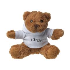 Vue HoodedBear peluche de couleur blanc| Krokrodeal