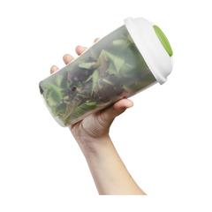 Vue Salad2Go shaker à salade de couleur vert| Krokrodeal