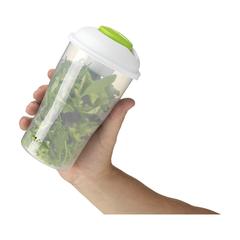 Vue Salad2Go shaker à salade de couleur vert| Krokrodeal