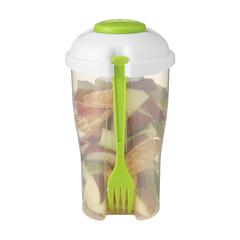 Vue Salad2Go shaker à salade de couleur vert| Krokrodeal