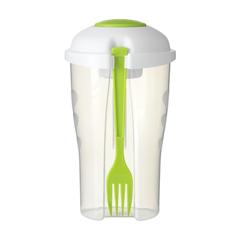 Vue Salad2Go shaker à salade de couleur vert| Krokrodeal