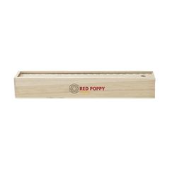 Vue LiniBox crayons de couleur de couleur marron| Krokrodeal