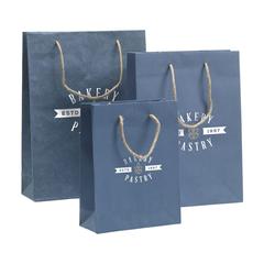 Leaf It Bag recyclé avec fibres de jeans (180 g/m²) L publicitaire pas cher