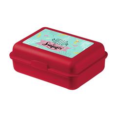 Vue LunchBreak boîte à lunch de couleur rouge| Krokrodeal