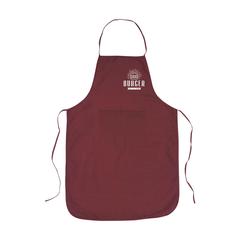 Vue Apron (130 g/m²) tablier de couleur rouge| Krokrodeal