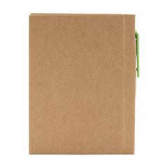 Vue RecycleNote-S bloc-notes de couleur vert| Krokrodeal