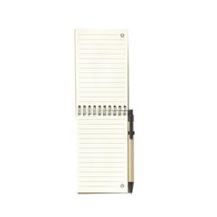 Vue RecycleNote-M bloc-notes de couleur noir| Krokrodeal