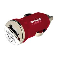 Vue USB CarCharger chargeur de couleur rouge| Krokrodeal