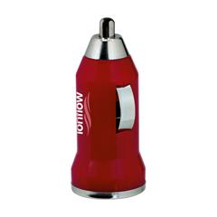 Vue USB CarCharger chargeur de couleur rouge| Krokrodeal