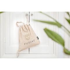 Vue Recycled Cotton PromoBag Plus (180 g/m²) sac à dos de couleur beige| Krokrodeal