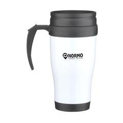 Vue ThermoDrink 400 ml gobelet thermos de couleur blanc| Krokrodeal