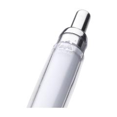 Vue Athos Solid GRS Recycled ABS stylo de couleur blanc| Krokrodeal