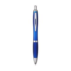 Vue Athos Solid GRS Recycled ABS stylo de couleur bleu| Krokrodeal