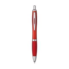 Vue Athos Solid GRS Recycled ABS stylo de couleur rouge| Krokrodeal