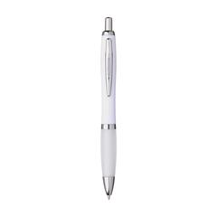Vue Athos Trans GRS Recycled ABS stylo de couleur blanc| Krokrodeal