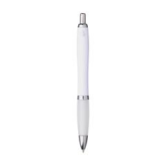 Vue Athos Trans GRS Recycled ABS stylo de couleur blanc| Krokrodeal