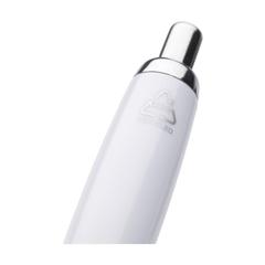 Vue Athos Trans GRS Recycled ABS stylo de couleur blanc| Krokrodeal