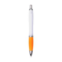 Vue Athos Trans GRS Recycled ABS stylo de couleur orange| Krokrodeal