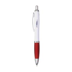 Vue Athos Trans GRS Recycled ABS stylo de couleur rouge| Krokrodeal