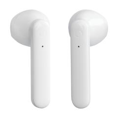 Vue Sensi TWS Écouteurs sans fil dans un étui de charge de couleur blanc| Krokrodeal
